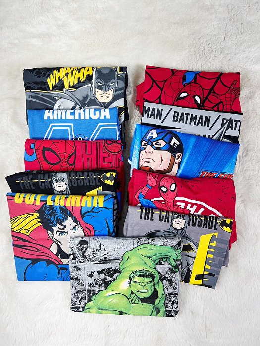 Camiseta Infantil Super Hero