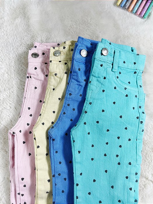 Calça Jeans Colors Infantil