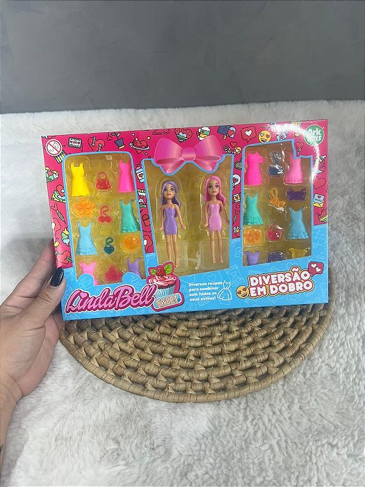 Boneca Linda Bell Moda