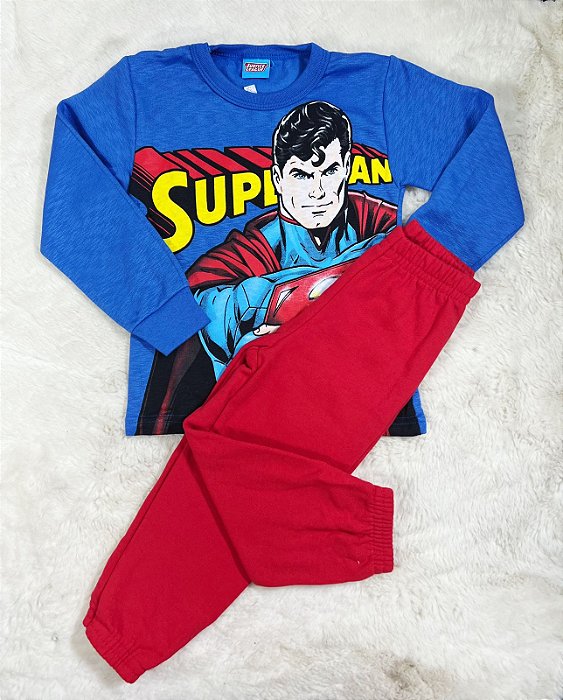 Conjunto Moletom Super Heróis Infantil (546)