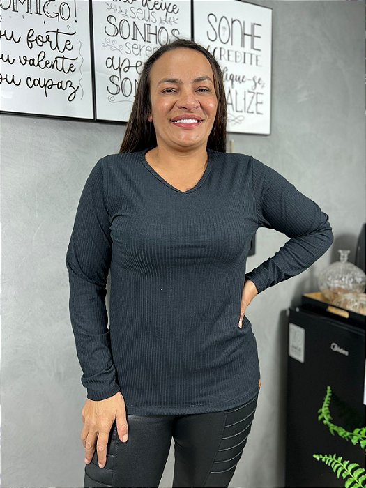 Blusa Manga Longa | Canelada