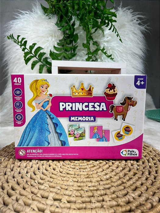 Jogo Da Memória Princesa