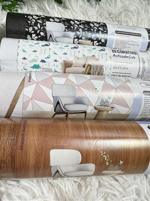 Papel de Parede Decorativo - 5 Metros