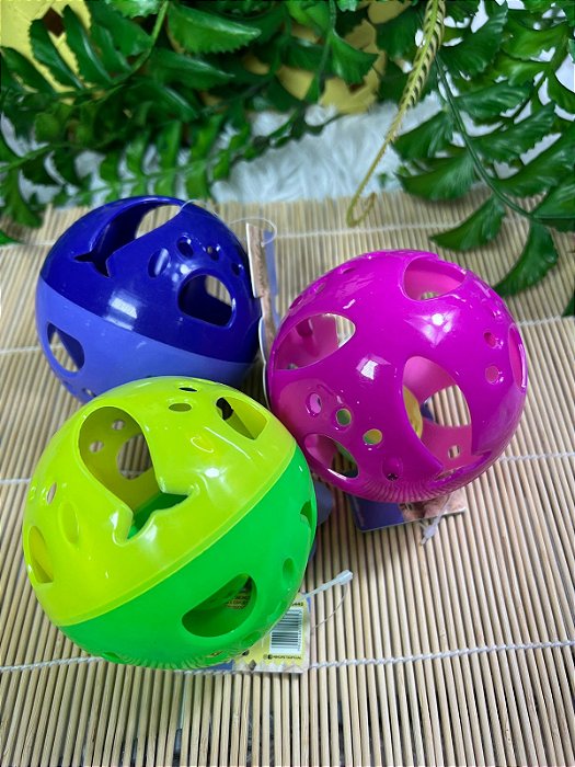 Brinquedo Pet Bolinha Interativa C/ Guizo
