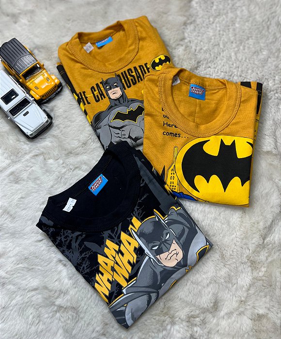 Conjuntinho Just Kids Meninos - Batman