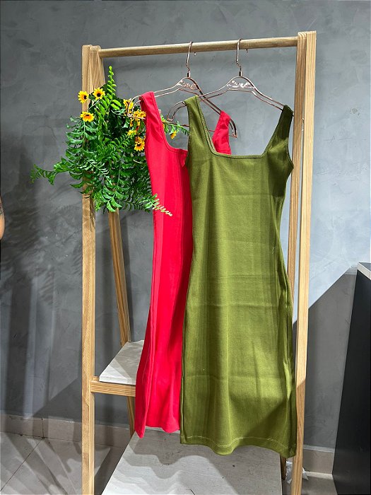 Vestido Midi Ribana