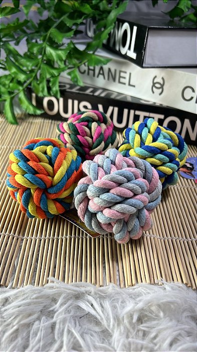 Brinquedo Pet Bolinha Tricot