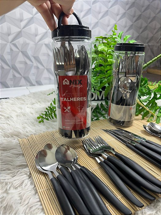 Kit de Talheres 24 Peças