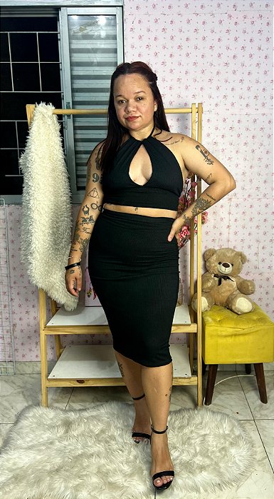 Conjunto Caneladinho MIdi Mirelly