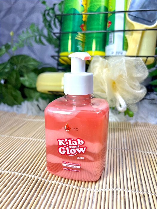 Gel Aromatizante K-Lab Glow - Morango
