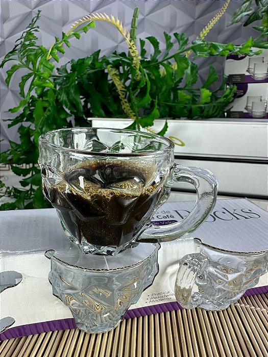 Conjunto de Xícaras de Café - 3 Peças