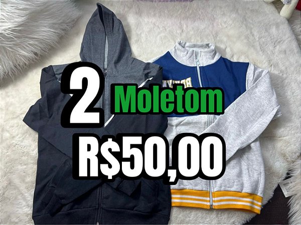 Kit 2 Moletons - (Modelos Sortidos)