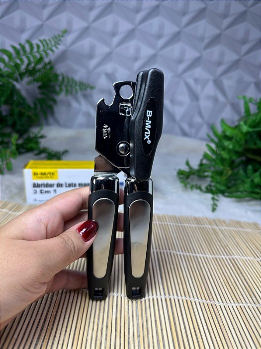 Abridor de Lata Manual 3 em 1