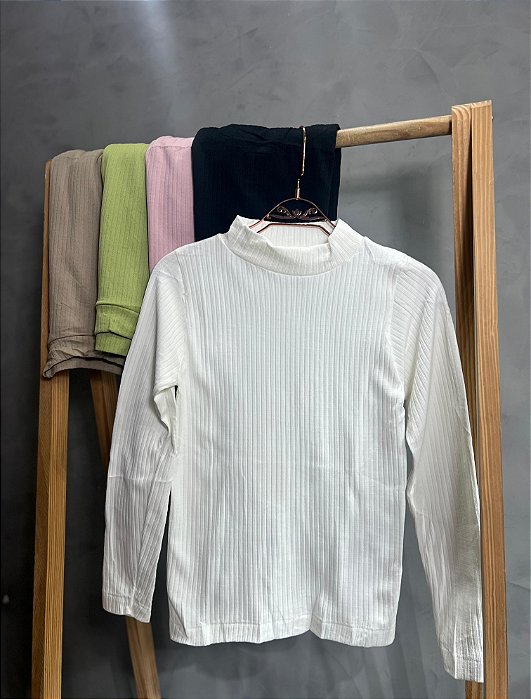 Blusa Canelada Fashion Mix
