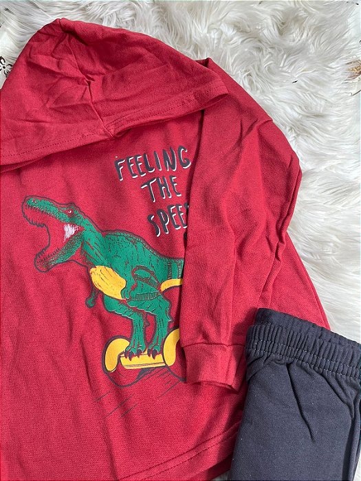 Conjunto de Moletom Infantil Meninos Enjoy