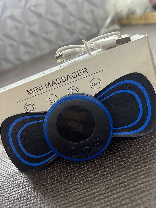 Mini Massageador Elétrico Portátil