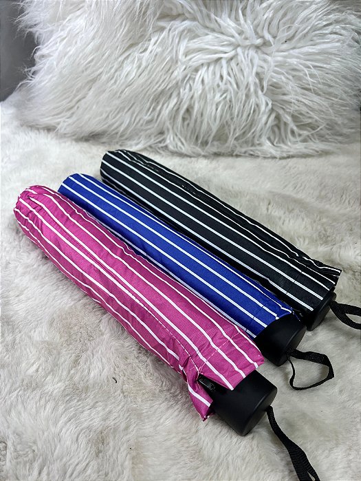 Sombrinha Listras Guarda Chuva - Grande