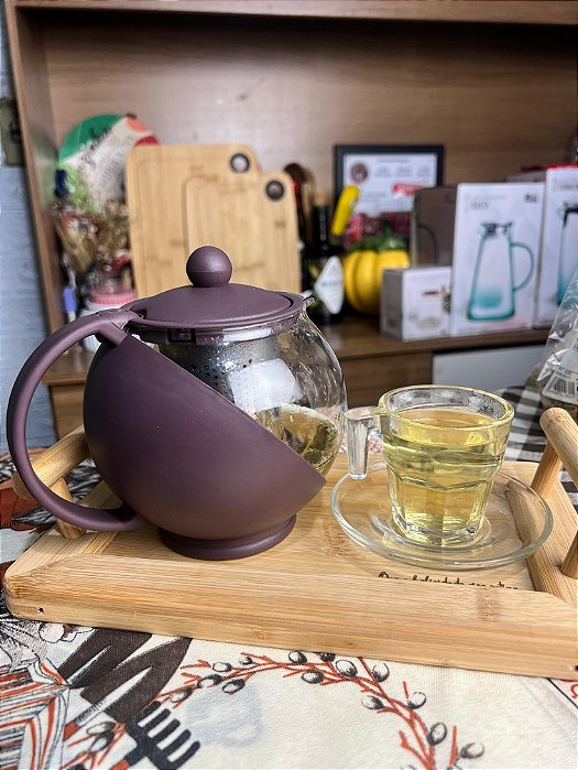 Chaleira de Vidro C/ Infusor - Petrin
