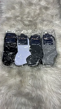 Kit 12 Pares de Meia (Soquete) Clássicas