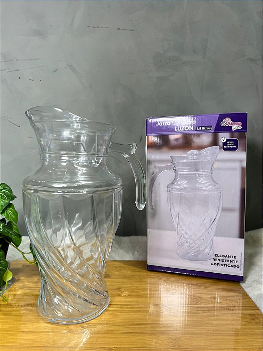 Jarra de vidro Luzon 1,8L