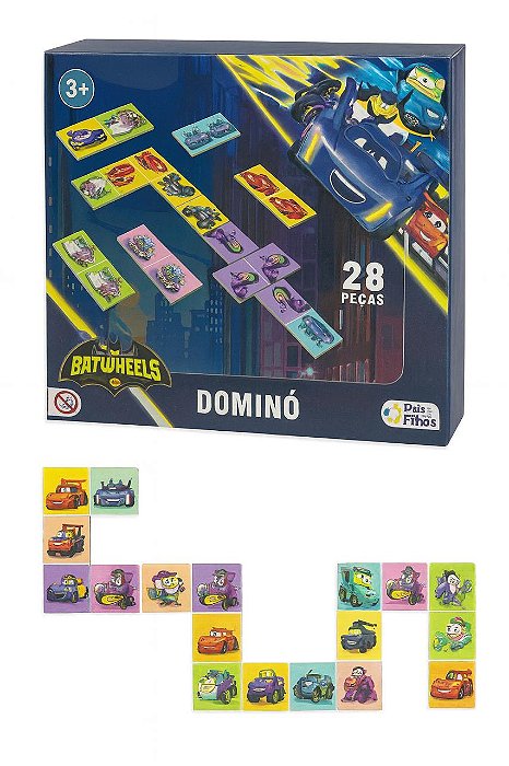 Jogo Dominó Batwheels