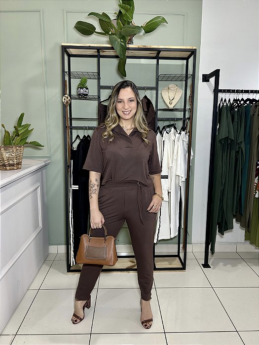 Conjunto Lilian em moletinho