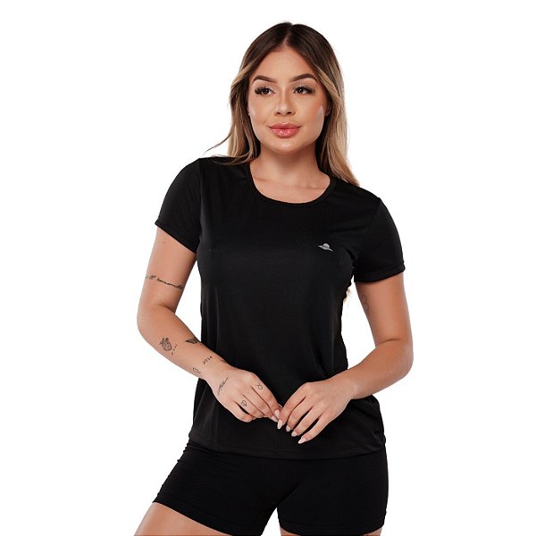 Camiseta Dry Fit Feminina Fitness Academia