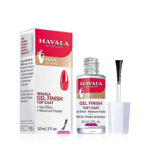 MAVALA GEL FINISH TOP COAT 10ML