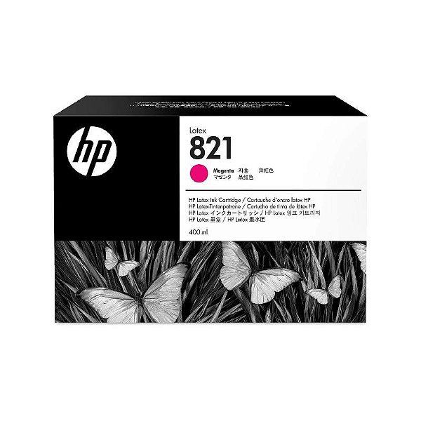 Cartucho de Plotter HP Látex 821 - G0Y87A Magenta