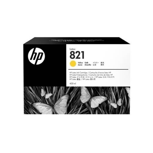 Cartucho de Plotter HP Látex 821 - G0Y88A Amarelo