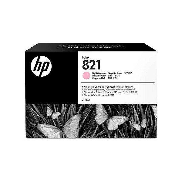 Cartucho de Plotter HP Látex 821 - G0Y91A Magenta Claro