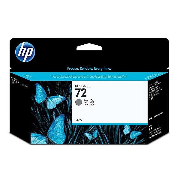 Cartucho de Plotter HP 72 - C9374A Cinza