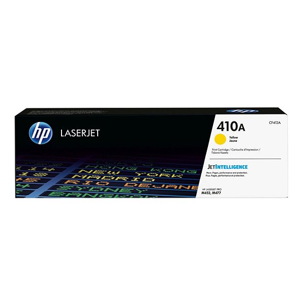 Toner HP 410A - CF412A Amarelo