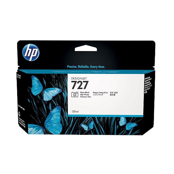 Cartucho de Plotter HP 727 - B3P23A Preto Fotográfico