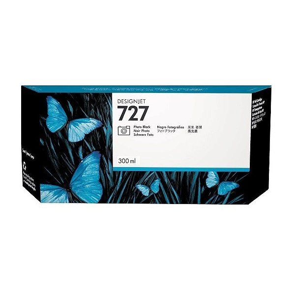 Cartucho de Plotter HP 727 - F9J79A Preto Fotográfico