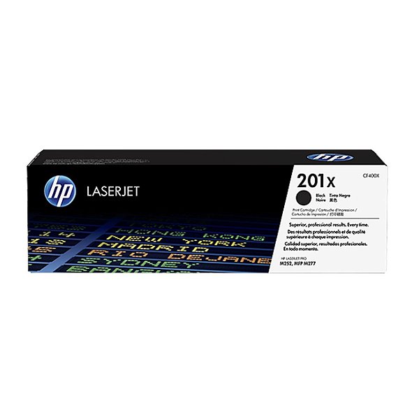 Toner HP 201X - CF400X Preto