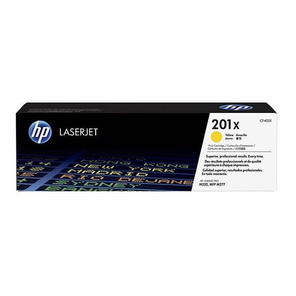 Toner HP 201X - CF402X Amarelo