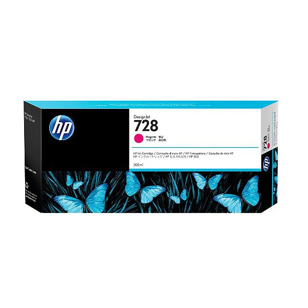 Cartucho de Plotter HP 728 - F9K16A Magenta