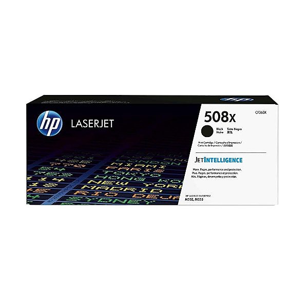 Toner HP 508X - CF360X Preto