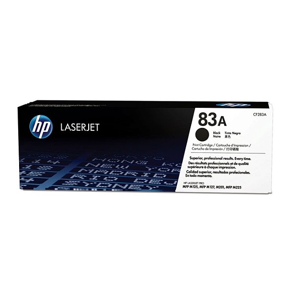 Toner HP 83A - CF283A Preto