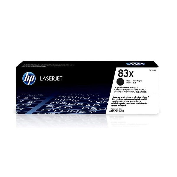 Toner HP 83X - CF283X Preto