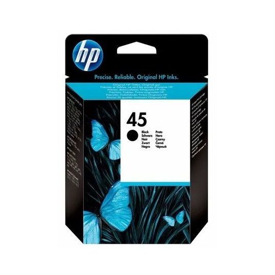 Cartucho HP 45 - 51645A Preto
