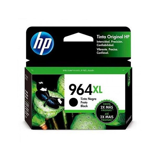 Cartucho HP 964XL - 3JA57AL Preto
