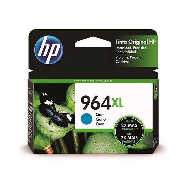 Cartucho HP 964XL - 3JA54AL Ciano