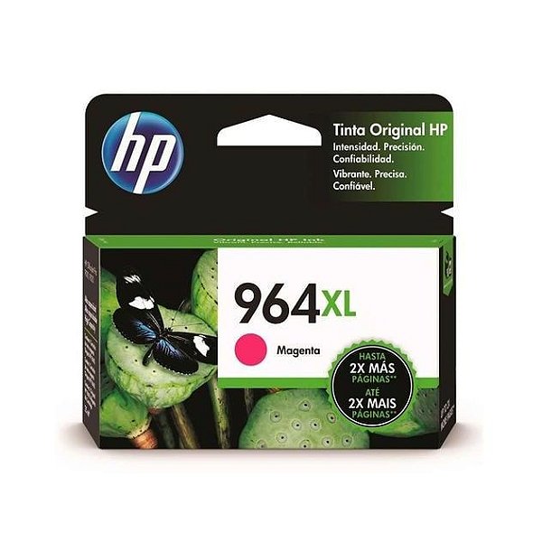 Cartucho HP 964XL - 3JA55AL Magenta