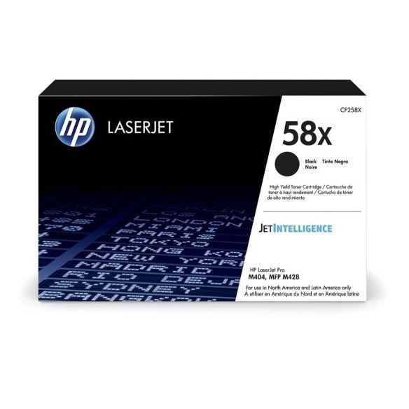 Toner HP 58X – CF258X Preto