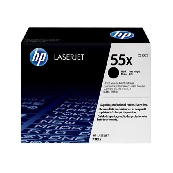 Toner HP 55X – CE255X Preto