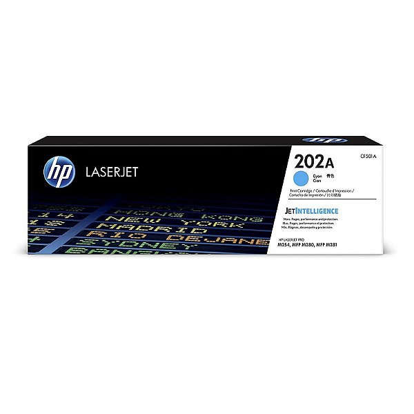 Toner HP 202A – CF501A Ciano