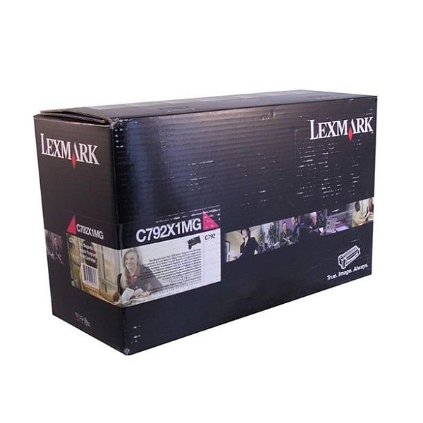 Toner Lexmark C792 - C792X1MG Magenta