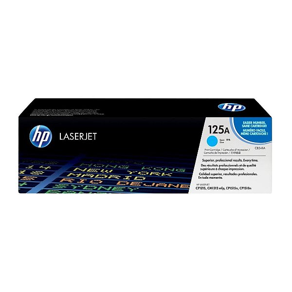 Toner HP 125A – CB541A Ciano